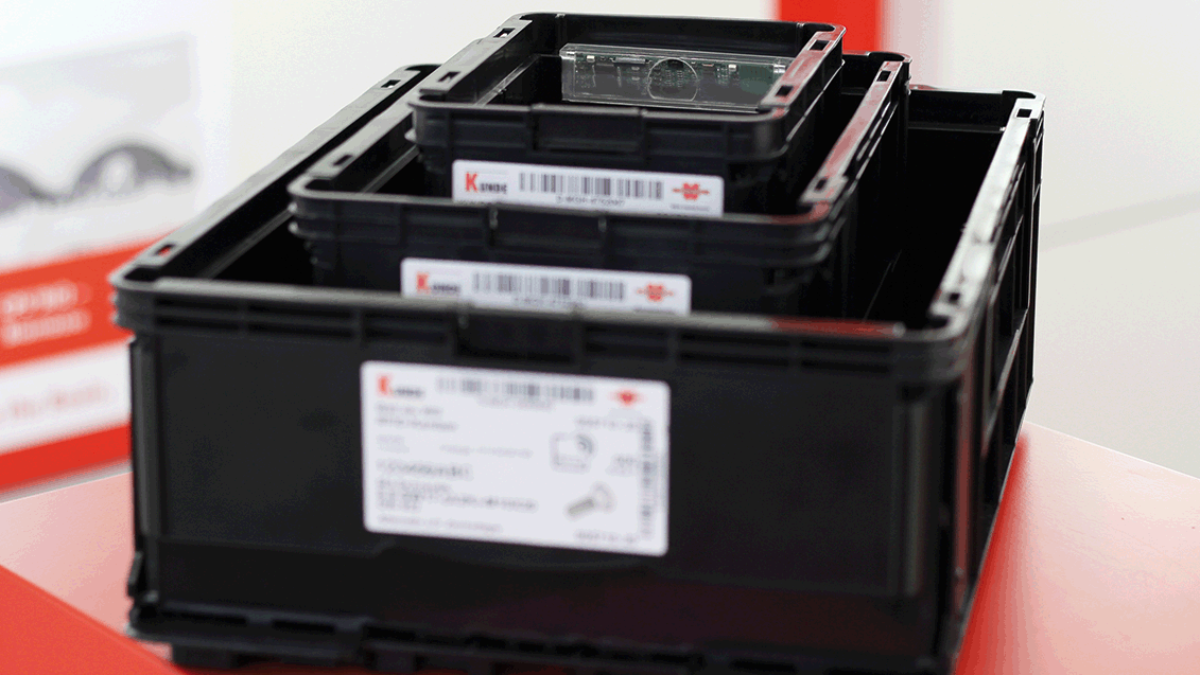 iBin® - optisch bestelsysteem