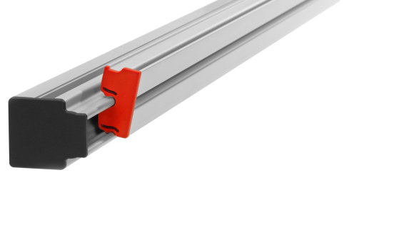 Aluminium profiel met clipsysteem Aluminium profiel met clipsysteem