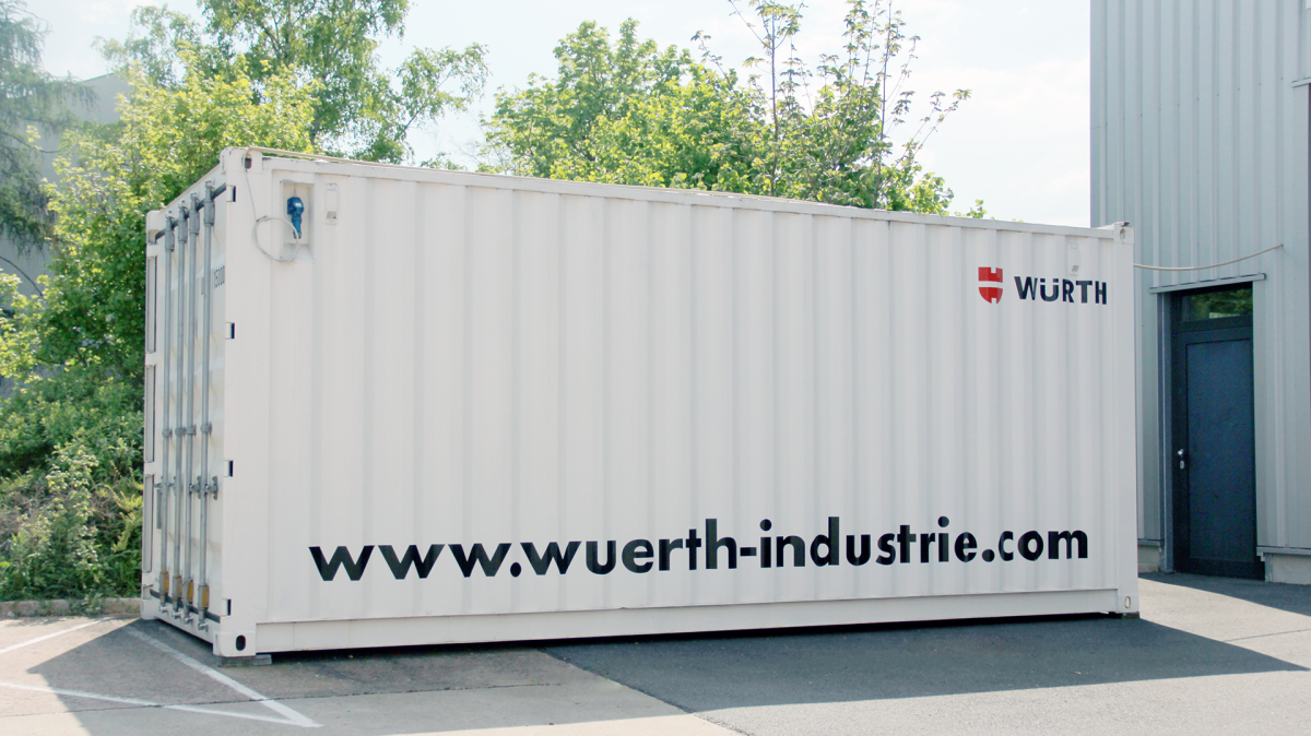 Levering op de bouwplaats