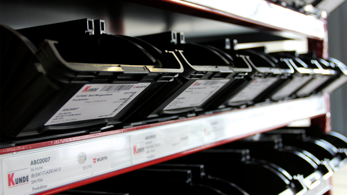 C-Parts in het Kanban-systeem