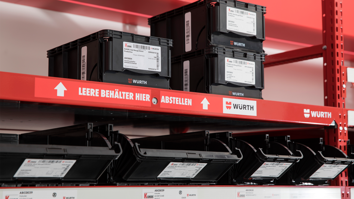 C-Parts management met RFID Kanban