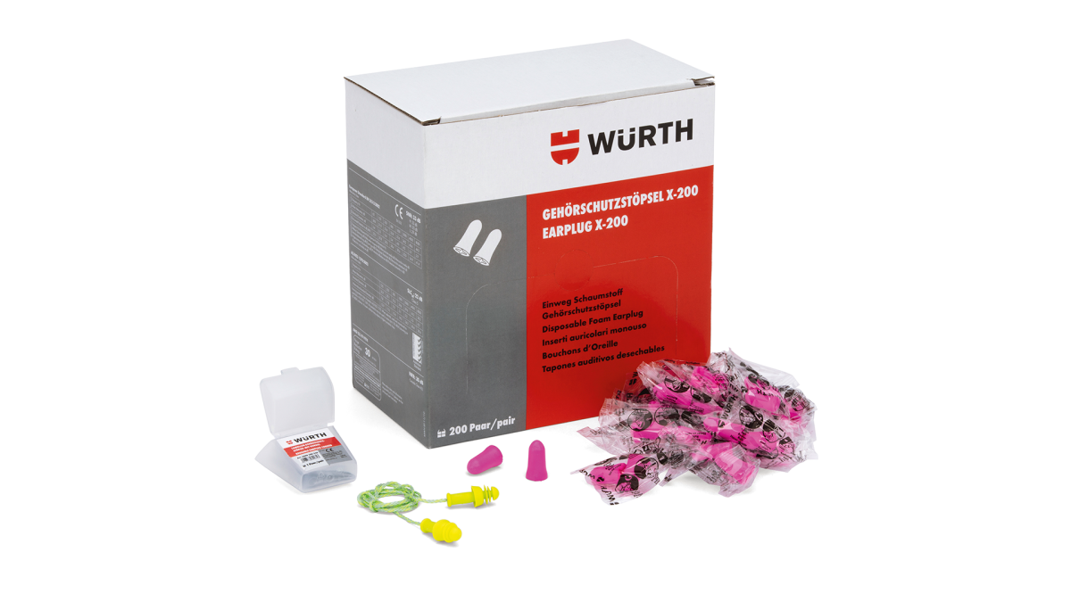 Assortiment gehoorbescherming