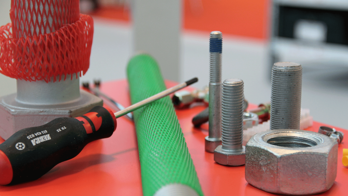 Productassortiment: bevestigingsmaterialen, bevestigingstechnologie, MRO