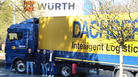 electric truck Dachser